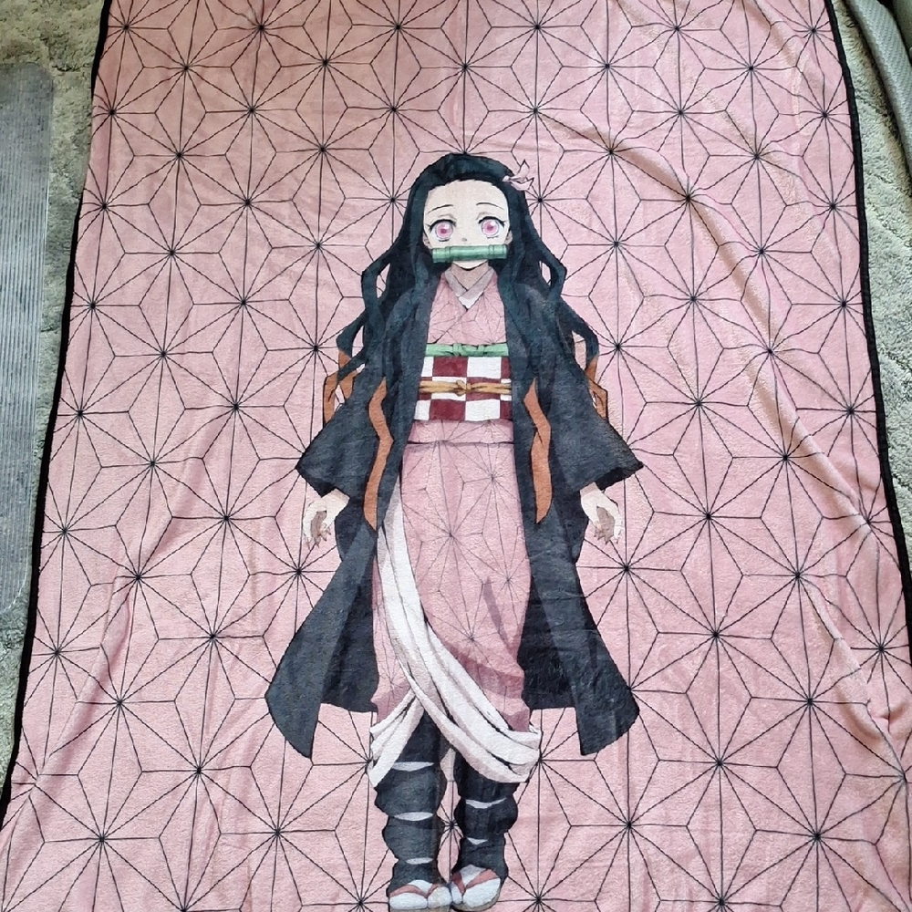 Demon Slayer Kimetsu No Yaiba Nezuko Throw EUC